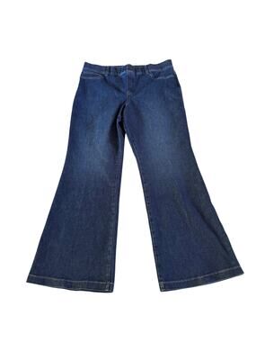 SPANX High Rise Flare Leg Jeans Pull On Stretch Plus Size 3X